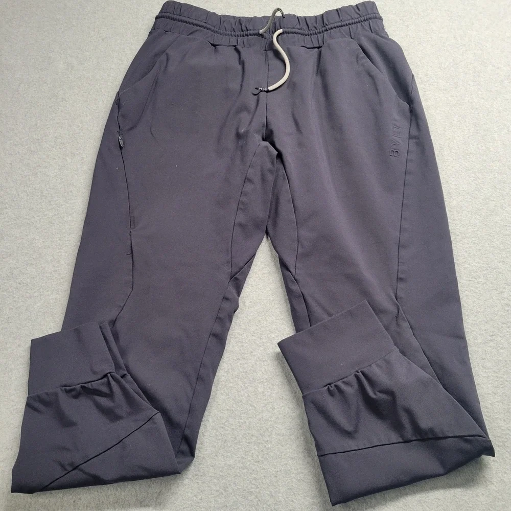BYLT Basics Active Jogger Mens Medium Charcoal Gray Tapered Sweatpants Pants